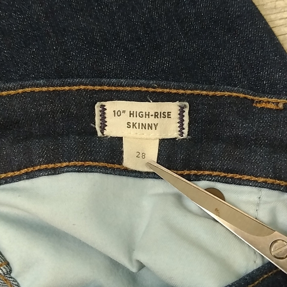 Madewell 10" High-rise skinny jeans - Picture 7 of 11